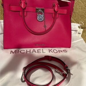Michael Kors Fuchsia Satchel Shoulder Bag NWT